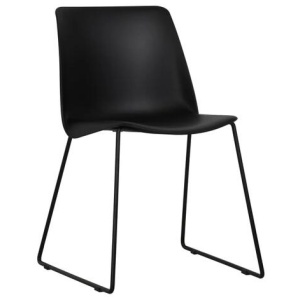 Set of 2 Timothy Kitchen Dining Chairs - Black