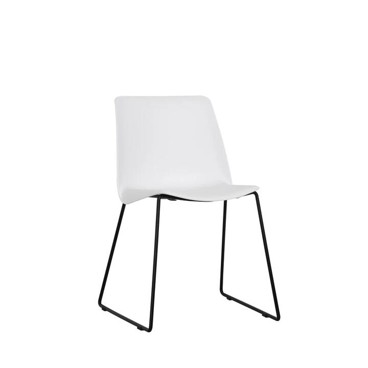 Set of 2 Timothy Kitchen Dining Chairs - White