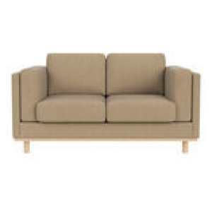 Seville 2 Seater Sofa Brown