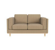 Seville 2 Seater Sofa Brown