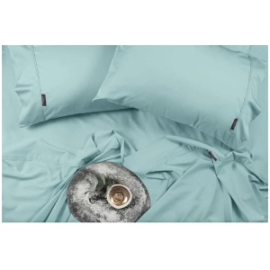 Sheraton Bamboo Luxury Cotton Sheet Set - King, Aqua Mint