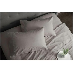 Sheraton Luxury 160gsm Flannelette Bed Sheet Set - Double Bed/Platinum