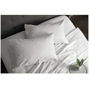 Sheraton Luxury 160gsm Flannelette Bed Sheet Set - Single Bed/White