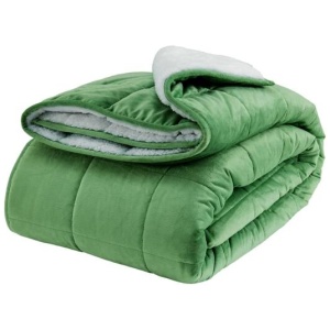 Sherpa Weighted Blanket - Jade, 11 KG