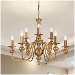 Siedel Vintage Pendant Hanging Lamp Light Metal Copper Polished