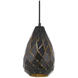 Simon Modern Pendant Hanging Lamp Light Aluminium Gun Metal