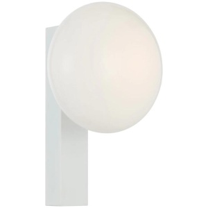 Skyla Modern Wall Lamp Light Metal Glass White Opal Matte