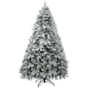 Snowy Christmas Tree 2.1M 7FT Xmas Decorations 859 Tips