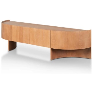 Sohvi 2m TV Entertainment Unit - Dusty Oak by Interior Secrets - AfterPay Available