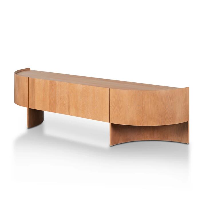 Sohvi 2m TV Entertainment Unit - Dusty Oak by Interior Secrets - AfterPay Available