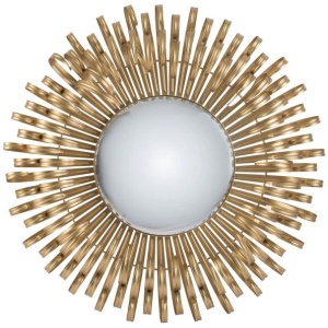 Solar Gold Sun Burst Wall Mirror Ornate Decoration Home Decor