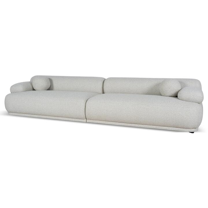 Solara 4 Seater Sofa - Oatmeal Beige by Interior Secrets - AfterPay Available
