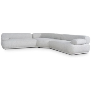 Solara Modular Corner Sofa - Almond Beige by Interior Secrets - AfterPay Available