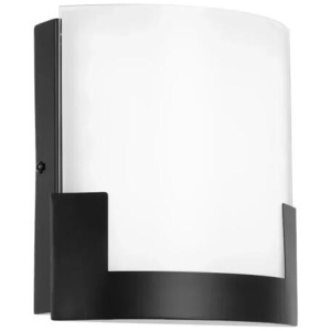 Solita Modern Wall Lamp Light Metal Glass Black Frost