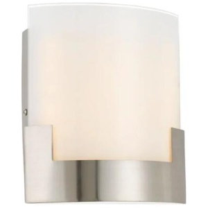 Solita Modern Wall Lamp Light Metal Glass Frost Nickel