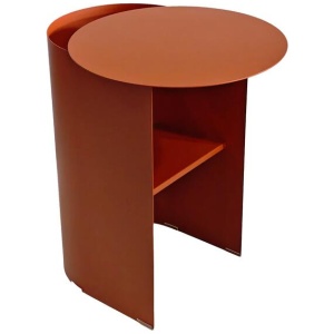 Solveta 38cm Side Table - Terracotta by Interior Secrets - AfterPay Available