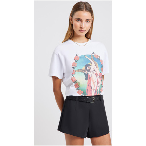 Something Very Special Yvs Guardian Angel Vintage Tee Vintage White