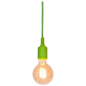 Stan Colour Silicone Ceiling Hanging Pendant Lamp - Green