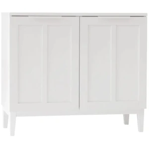 Stanley Modern Classic Small Buffet Unit Sideboard Cupboard W/ 2-Doors - White