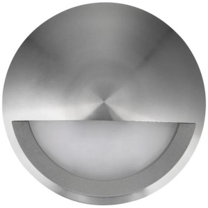 Step Wall Light Surface Mounted 12V 6W Round Titanium 3000K IP65 Eyelid OD98mm 480LM