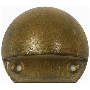 Step Wall Light Surface Mounted 1W Round Aged Bronze 3000K IP65 Eyelid OD55mm 107LM