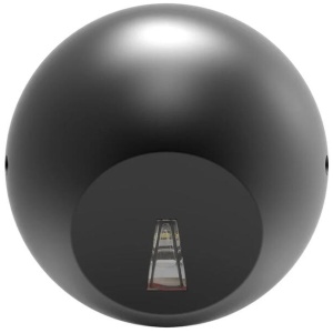 Step Wall Light Surface Mounted 3.5W Round Dark Grey 3000K IP65 14D Beam OD120mm 45LM