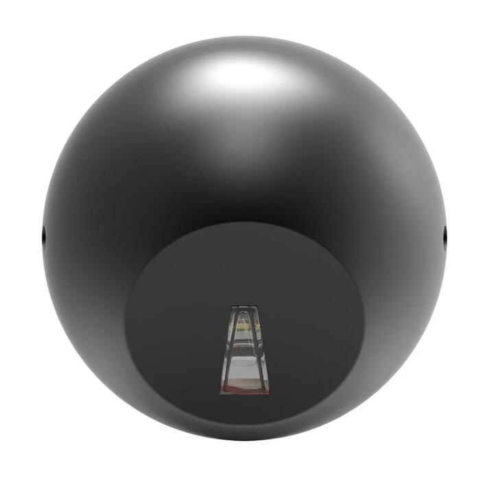 Step Wall Light Surface Mounted 3.5W Round Dark Grey 3000K IP65 14D Beam OD120mm 45LM