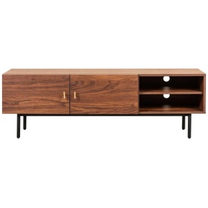 Sweden Lowline TV Stand Entertainment Unit 150cm - Dark Timber