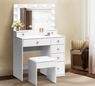 Sweeney Dressing Table Set White