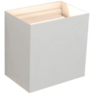 TOCA Wall Light Surface Mounted 20W Square White 3000K IP65 with Adjustable Lens Covers 940LM