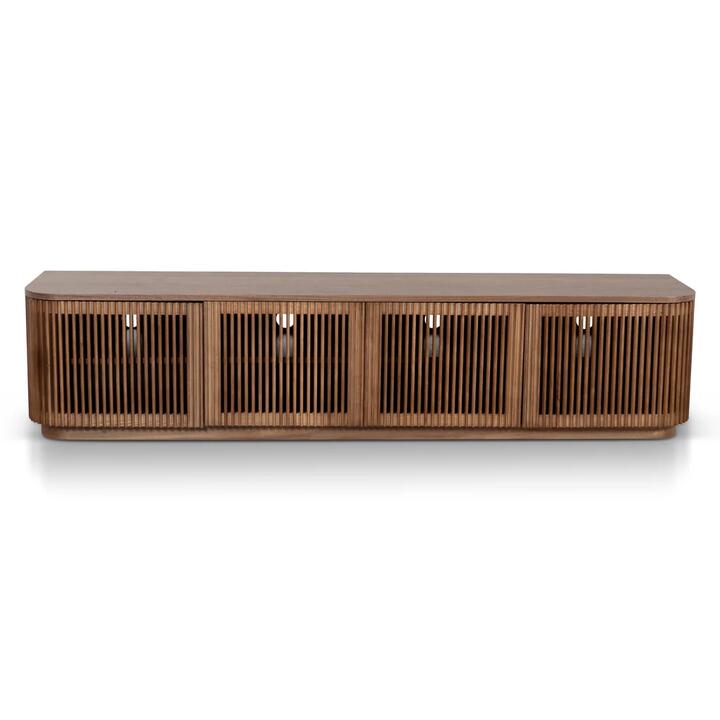 Tahlia 2m TV Entertainment Unit - Walnut by Interior Secrets - AfterPay Available
