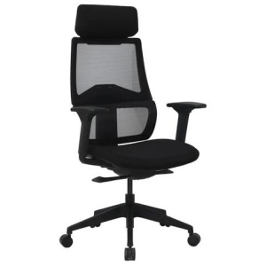 Temax Mesh Office Computer Work Task Chair with Head Rest