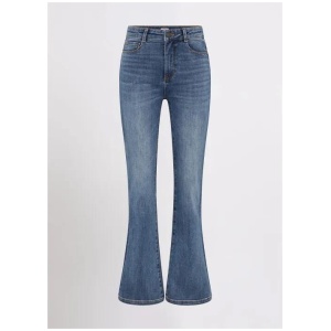 Tess Two Tone Flare Jean