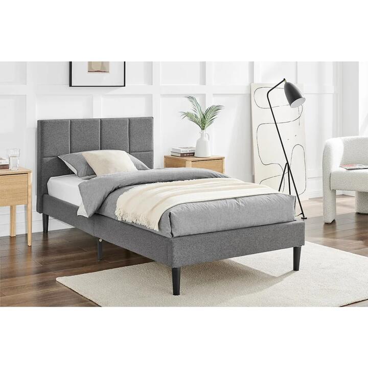 Theodore Bed Frame - Charcoal, Single