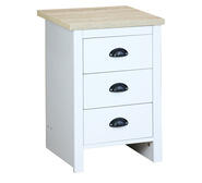 Theodore Bedside Table White