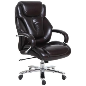 Titan PU Leather Executive Manager Office Working Computer Chair - Espresso