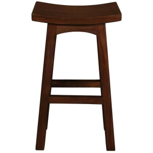 Tokyo Solid Mahogany Timber Barstool (Mahogany)