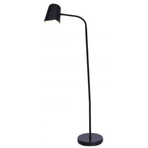 Torry Flexible Reading Slim Standing Floor Lamp - Black