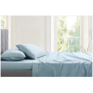 Trafalgar 1200TC Cotton Rich Bed Sheet Set - Blue, King