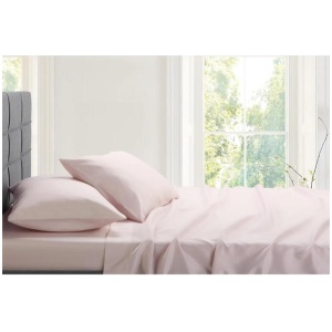 Trafalgar 1200TC Cotton Rich Bed Sheet Set - Blush, King