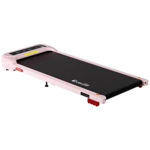 Treadmill Electric Walking Pad with Incline Under Desk Home Gym Pink