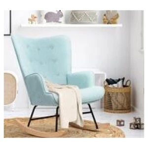 Trilby Rocking Chair Blue 1 Seater