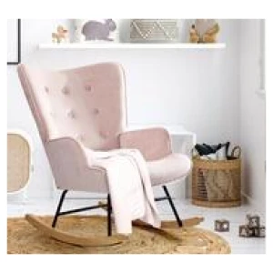 Trilby Rocking Chair Pink 1 Seater