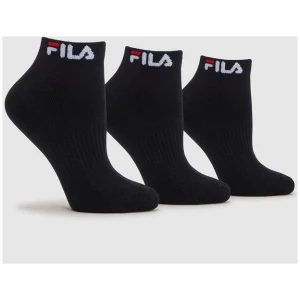 Unisex Ped Socks 3pk - BLACK - BLACK