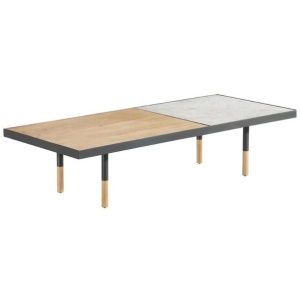 United Strangers Chelsea Coffee Table - Oak/White Terrazzo