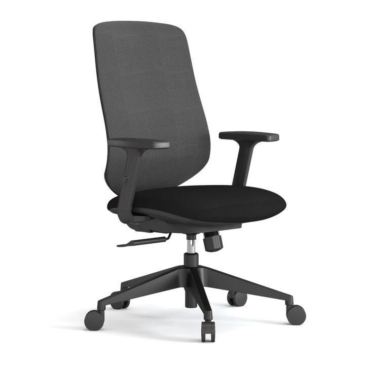 Vale Mesh Back Working Computer Office Chair Black