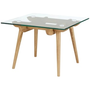 Valparaiso Glass End Lamp Side Table