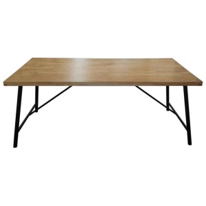 Vegas Rectangular Dining Table 1.8m - Maple