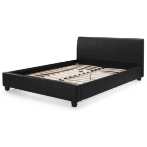 Vernazza Collection Bed Frame - Black, Double