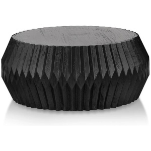 Vickie Wooden Coffee Table - Brushed Black by Interior Secrets - AfterPay Available